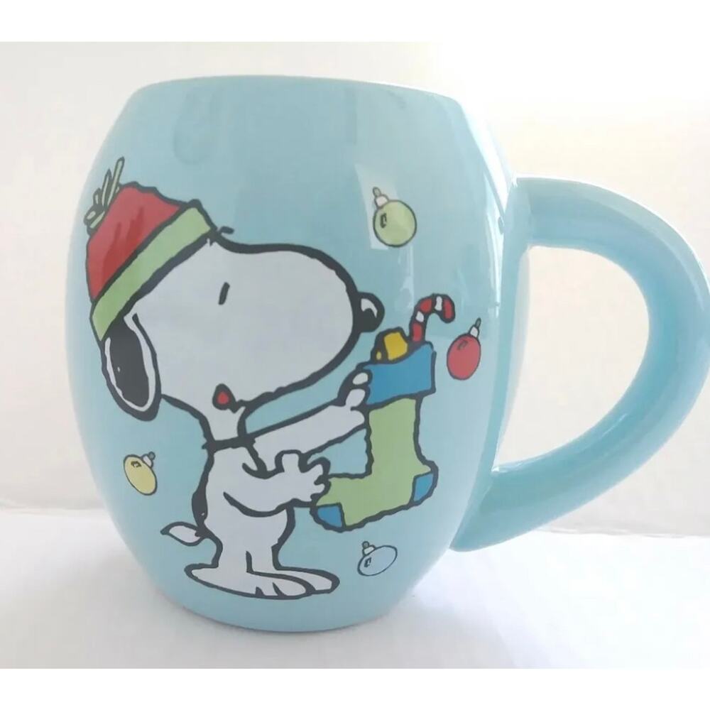 Peanuts Snoopy and Woodstock, I Love the Holiday Season, Mug‎ 24 oz